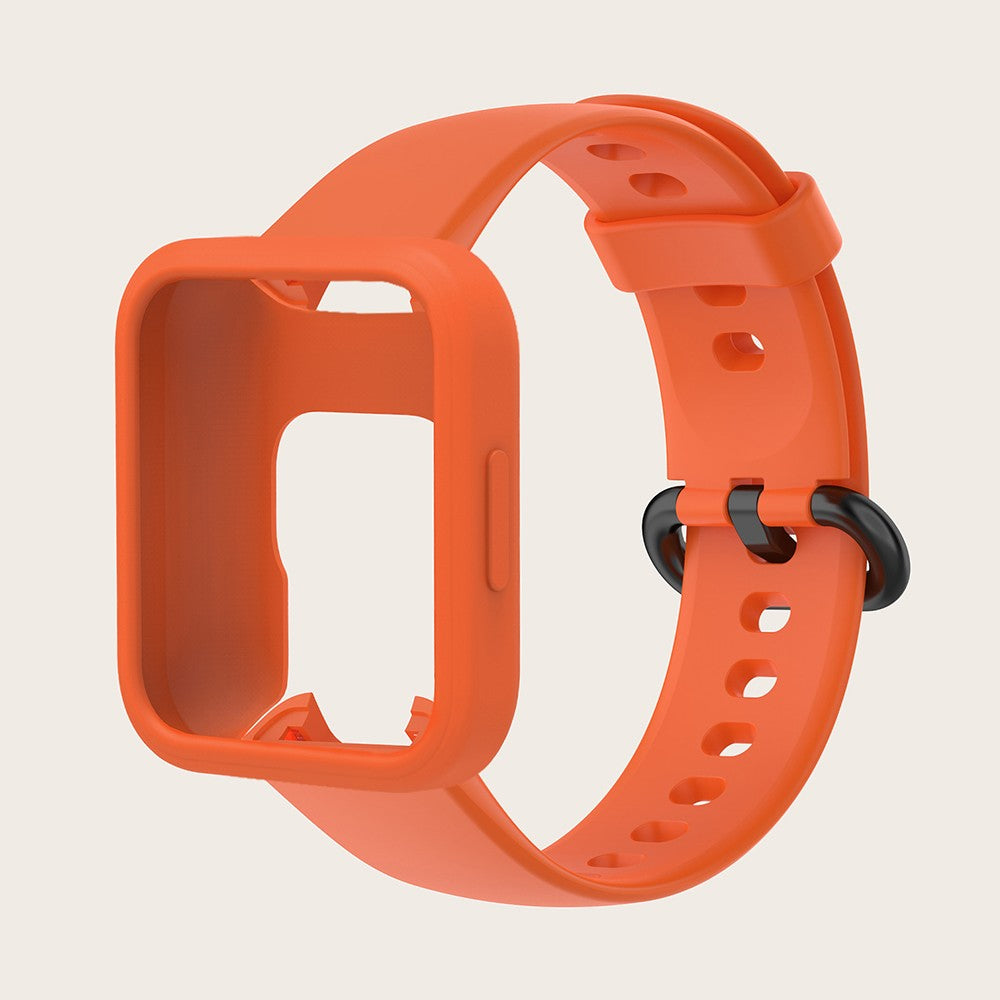 Para Redmi Watch 2 correas de muñeca + funda protectora pulsera 2 en 1 pulsera de silicona correa de reloj para Redmi Watch 2 Lite