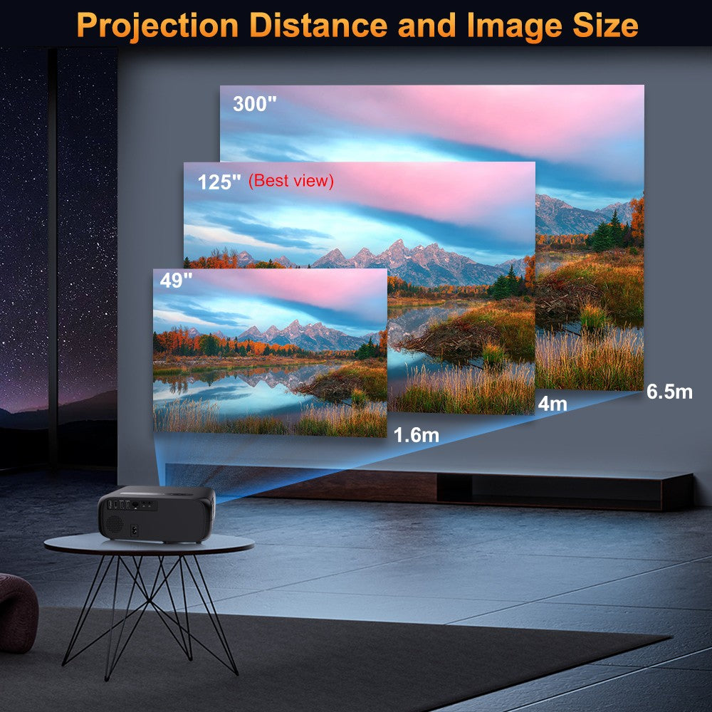 Proyector ThundeaL Full Auto HD 1080P WiFi 6 Android TD97 Pro TD97Pro Proyector