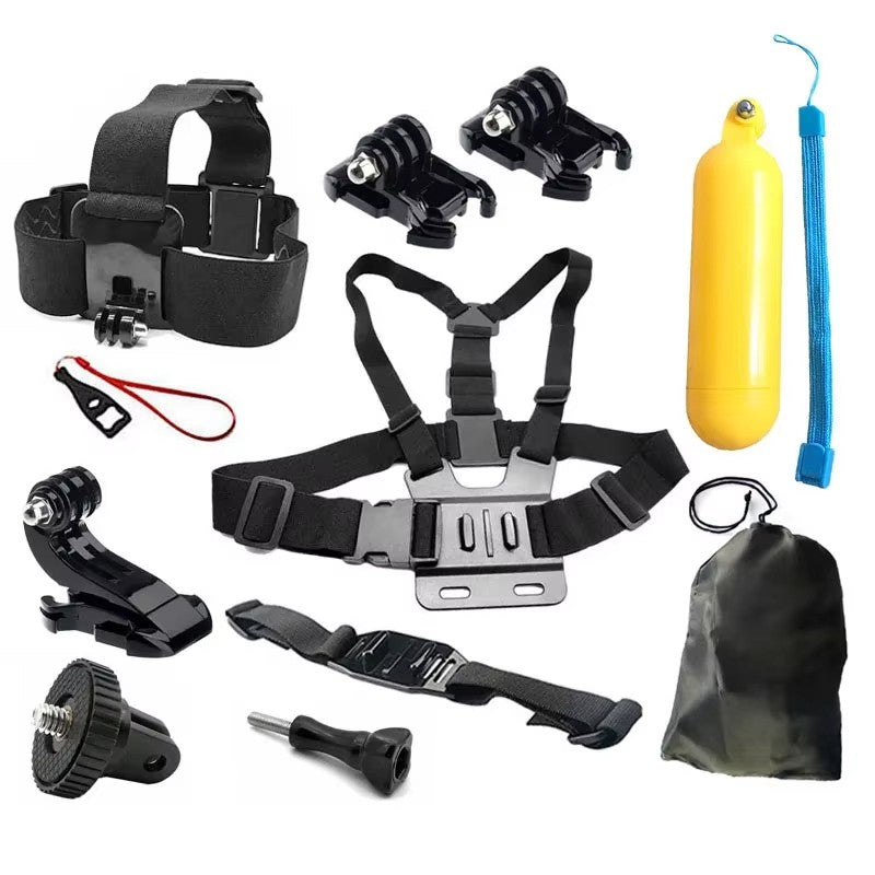 Soporte para arnés de pecho, correa ajustable para el pecho con gancho en J para GoPro Hero 13 12 11 10 9 8 7 AKASO SJCAM DJI OSMO Action Camera