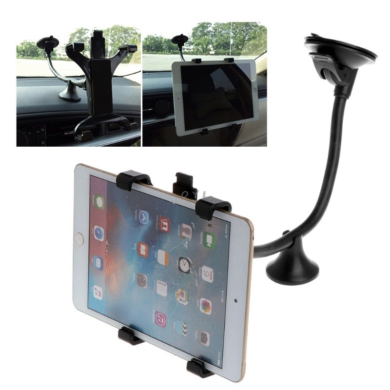 Soporte de brazo largo para tableta de 7, 8, 9, 9,7, 10 y 11 pulgadas, montaje para parabrisas de coche, Ipad 2, 3, 4, ipad air de 9,7 pulgadas, Ipad Pro