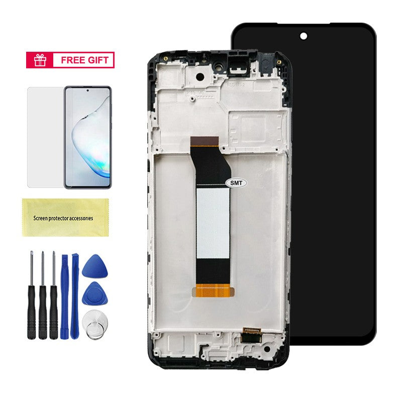 Pantalla de 6,5 pulgadas para Xiaomi Poco M3 Pro 5G M2103K19PG M2103K19PI pantalla táctil LCD con montaje de digitalizador de marco