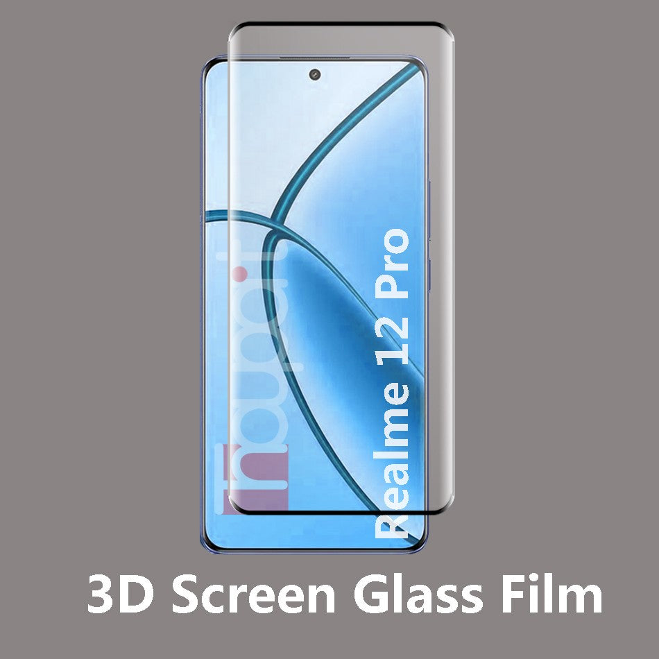 Vidrio templado 6 en 1 para Realme 12 Pro Plus Protector de pantalla lente de cámara película Realme 12 Pro vidrio