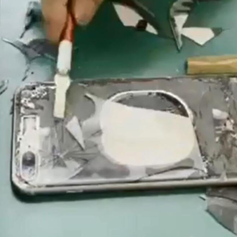 Herramienta de Desmontaje para Remover la Cubierta Trasera de Vidrio del iPhone 15 14 13 11 12 Pro Max, Kit de Herramientas para Remover el Pegamento del Vidrio de la Carcasa Trasera