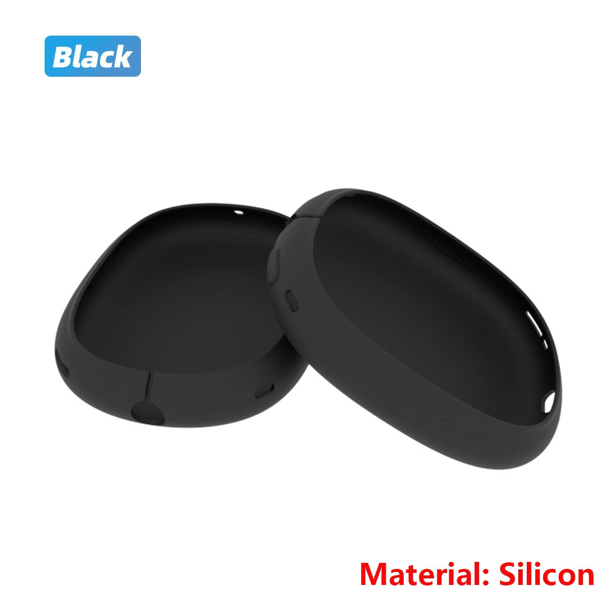 Funda transparente suave antiarañazos para AirPods Max TPU inalámbrico a prueba de golpes funda protectora para auriculares