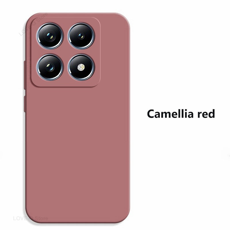 Funda Original de silicona líquida para teléfono móvil, carcasa suave para Xiaomi Mi 14 T, Mi 14 T Pro, Mi 14 T Pro, accesorios para Xiaomi funda de Xiaomi 14T Pro