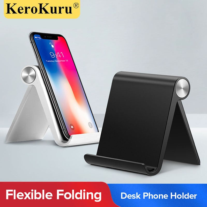 Soporte para teléfono móvil, soporte para teléfono inteligente, soporte para tableta para iPhone, soporte para teléfono móvil de escritorio, soporte portátil para móvil