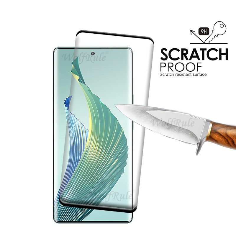1/2/3/4 Uds para Honor Magic 5 Lite Glass Honor Magic 5 Lite vidrio templado 9H HD Protector de pantalla curvo completo Huawei Honor Magic 5 Lite