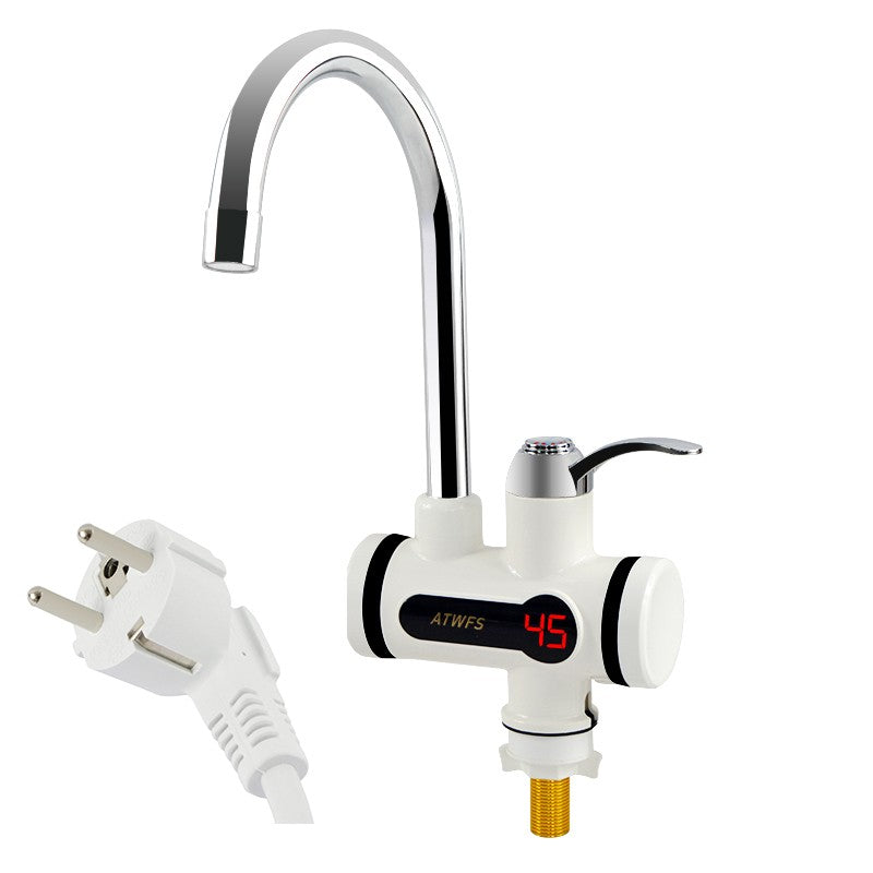 ATWFS-Grifo calentador de agua eléctrico de cocina, calentador de agua instantáneo, calefacción en frío, sin depósito
