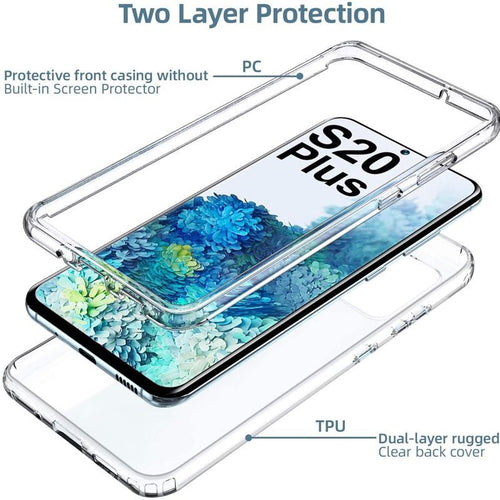 360 PC de cuerpo completo + funda protectora de TPU para Samsung Galaxy S22 S23 S21 S20 FE Ultra Plus S10 S9 S8 Plus Note 20 10 8 9