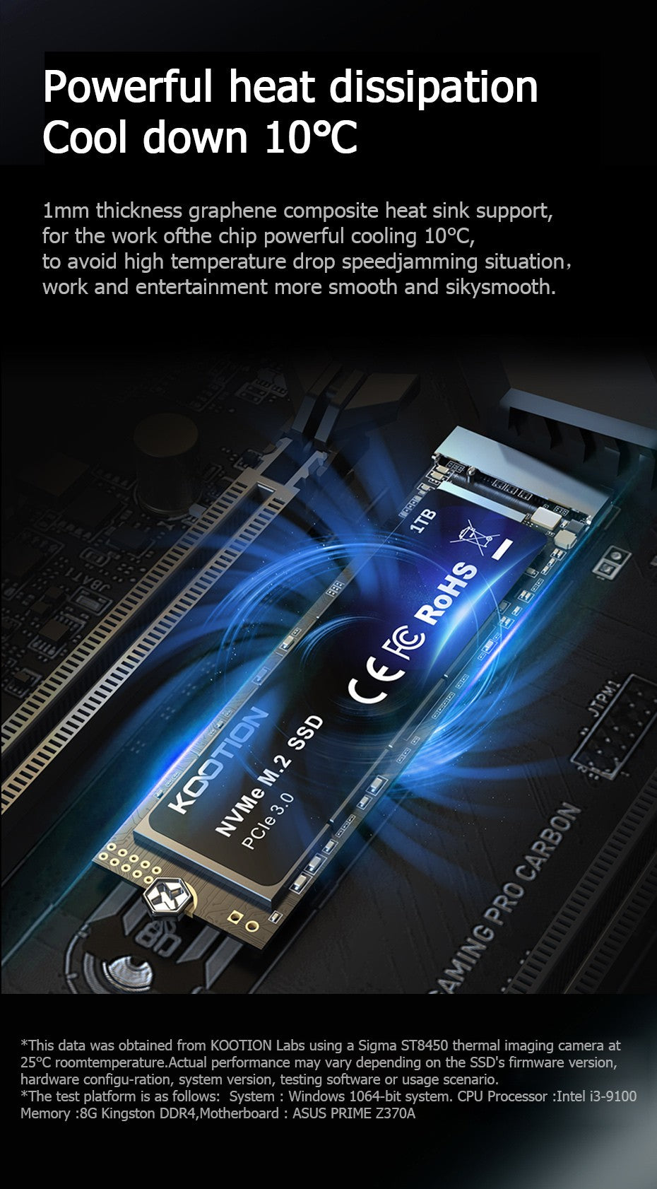 KOOTION X15 Nvme M2 SSD 256GB 512GB 1TB 2TB SSD Nvme PCIe 3,0x4 M.2 2280 disco duro unidad interna de estado sólido para ordenador portátil de escritorio