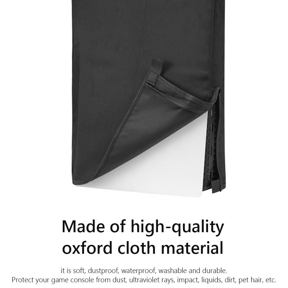 Cubierta a prueba de polvo para Sony PlayStation 5 PS5, Protector de consola de juegos, lavable, antiarañazos, herramienta protectora de Host