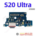 AiinAnt conector de placa de cargador USB, puerto de carga, Cable flexible, base Original For Samsung Galaxy S20 Ultra Plus FE S20 + G988B G988U G986B G986U G981B G981U G781B G780F G988N G986N G981N