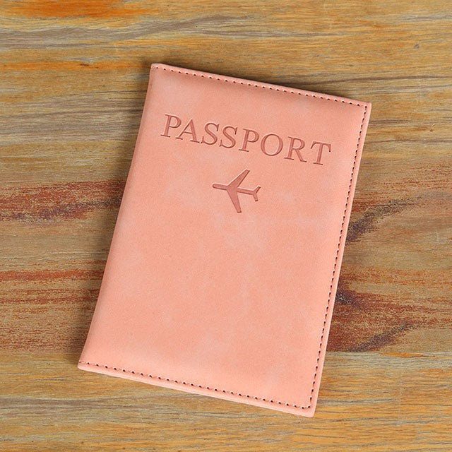 Amante el mapa del mundo cubierta de pasaporte estampado en caliente avión Simple mujeres hombres viaje pasaporte estuche protector moda regalo de boda