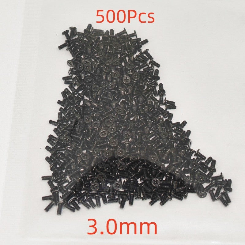 100 unids/lote 3,0mm 3,5mm tornillos para Samsung Galaxy S22 S3 S4 S5 S6 S7 S8 S9 S10 S20 S21 A11 A71 Note 20 10 9 8 tornillo de teléfono