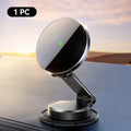 Joyroom Soporte magnético para automóvil N55 Imán fuerte 15W Carga inalámbrica 360 °   Cargador de coche plegable del tenedor del teléfono de la rotación para el iPhone 16