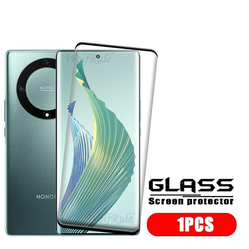 1/2/3/4 Uds para Honor Magic 5 Lite Glass Honor Magic 5 Lite vidrio templado 9H HD Protector de pantalla curvo completo Huawei Honor Magic 5 Lite