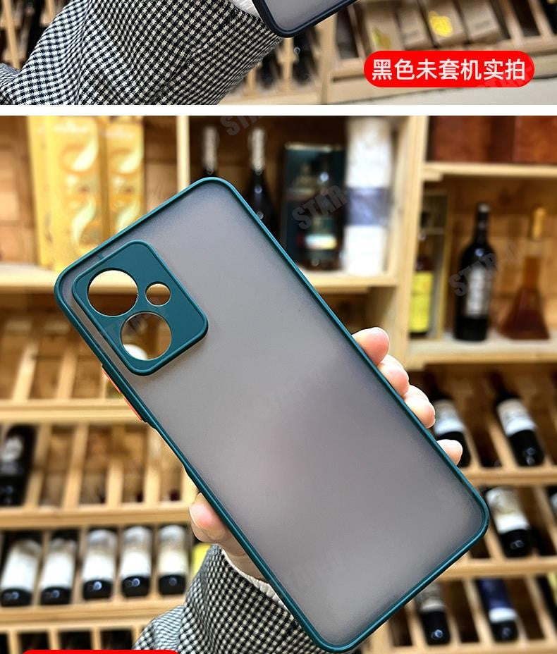 Funda rígida mate Note12 S para Xiaomi Redmi Note 12 Pro Plus 5g 12s 12pro 4g, funda trasera de silicona translúcida a prueba de golpes Redmi12