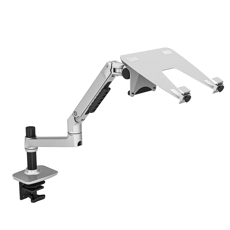 Soporte de escritorio de aleación de aluminio V62CT, soporte de Monitor de doble uso de 17-27 pulgadas, soporte para ordenador portátil de 17 pulgadas, brazo de resorte mecánico