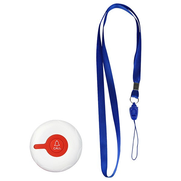 Retekess - 10 Botones de Llamada Inalámbricos TD009, Resistentes al Agua, para Cuidadores, Restaurantes, Cafeterías, Personas Mayores, Clínicas, Compatibles con T128/TD110/TD106