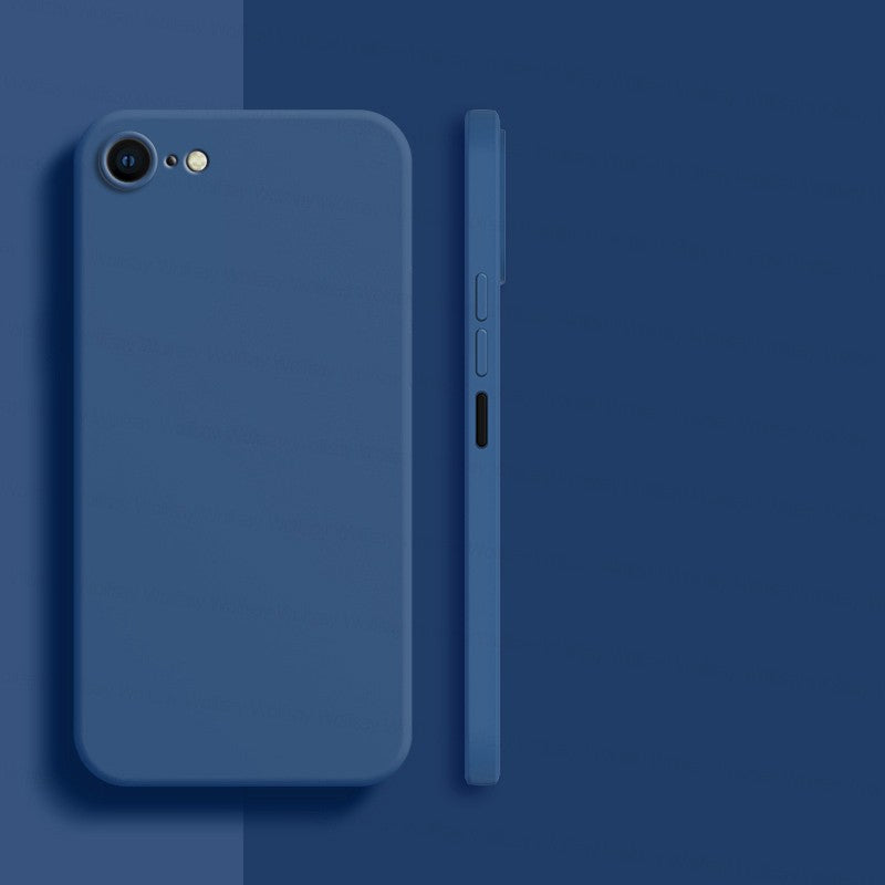 Funda para iphone 7 8 SE 2020 2022, funda protectora trasera de silicona líquida TPU a prueba de golpes para iphone SE 2020 2022, funda blanda