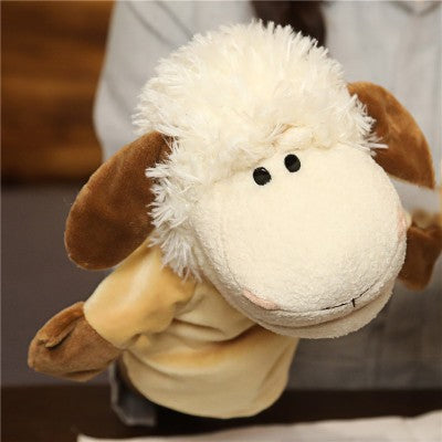 Juguetes de Peluche, Marionetas de Dedo, Muñecas Kawaii, Juguetes Educativos para Bebés, León, Elefante, Conejo, Mono, Regalo para Niños