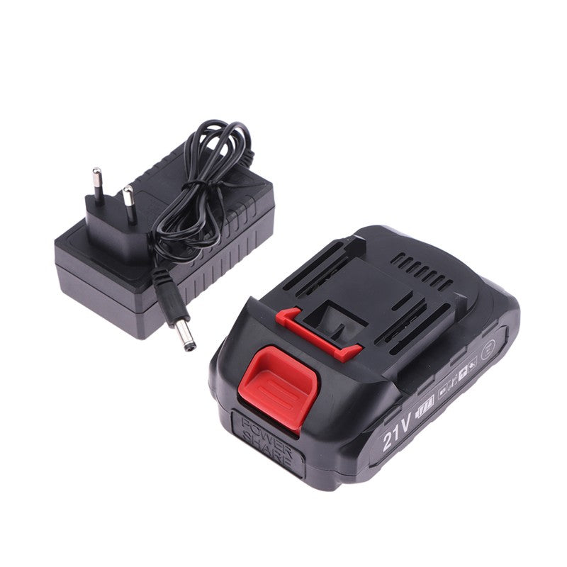 Batería de litio recargable de 21v, herramienta eléctrica inalámbrica para batería Universal de 21V, repuesto Compatible de alta capacidad