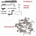 Piezas de repuesto de soporte interno y juego completo de tornillos para iPhone 7 7Plus 8 8Plus X XR XSMAX 11 11PRO MAX 12 12PRO MAX 12Mini