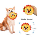 Juguetes de peluche con voz para perros, bolas de mimbre de piel suave, tonos móviles, juguetes divertidos e interactivos para perros, juguetes para masticar con forma de Animal