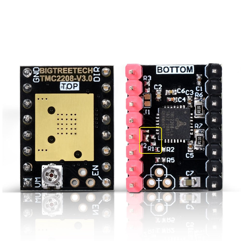 BIGTREETECH controlador de Motor paso a paso TMC2209 V1.3  piezas de impresora 3D TMC2208 para BTT Octopus SKR V1.4 SKR Mini E3 Ender3 V2 Voron 2.4