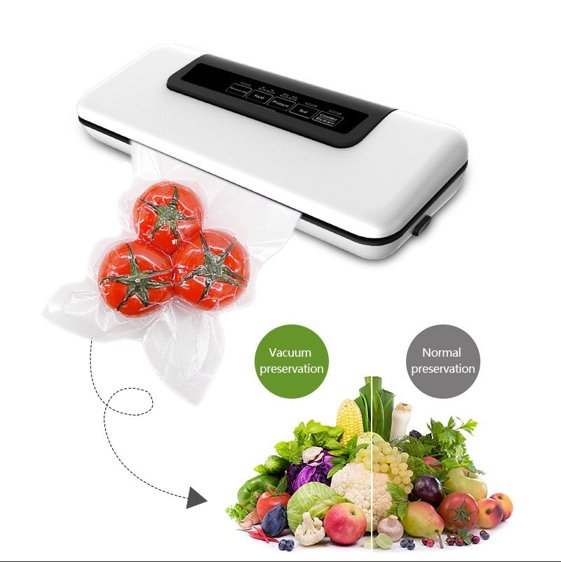 BioloMix-sellador al vacío, máquina automática de conservación de alimentos, modo seco y húmedo para Sous Vide, 10 bolsas de sellado al vacío