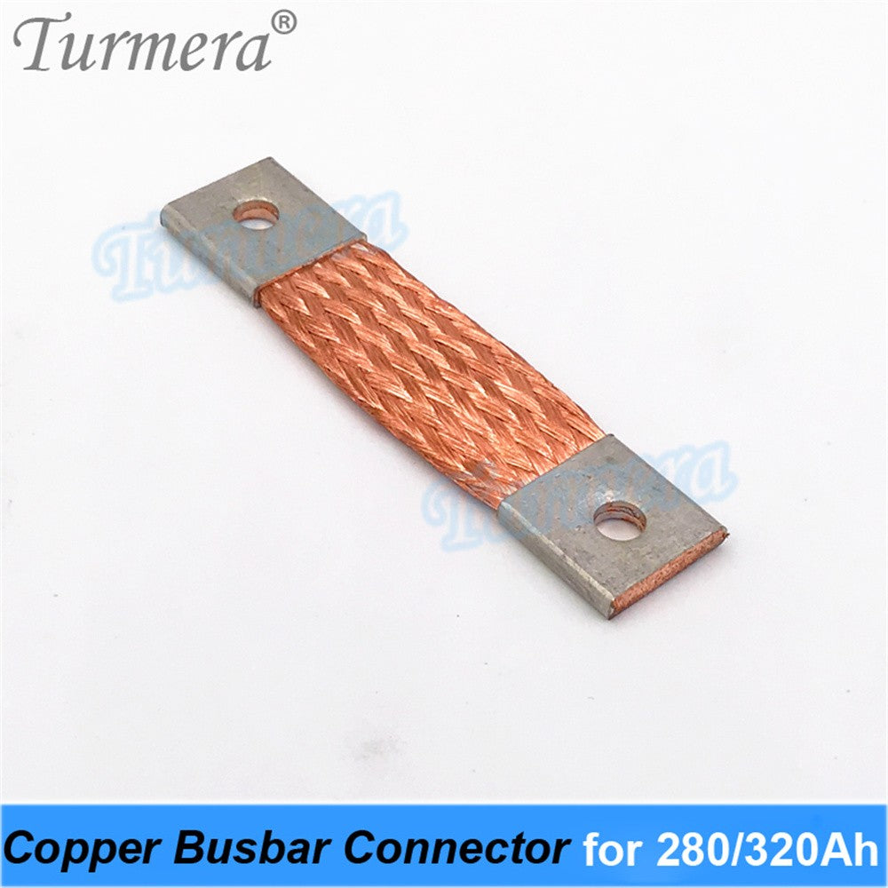 Turmera-batería Lifepo4 de 12V, conector de cobre Flexible, 56mm, 74mm, 2mm, 400A, para uso en batería Lifepo4 de 200Ah, 230Ah, 280Ah, 320Ah