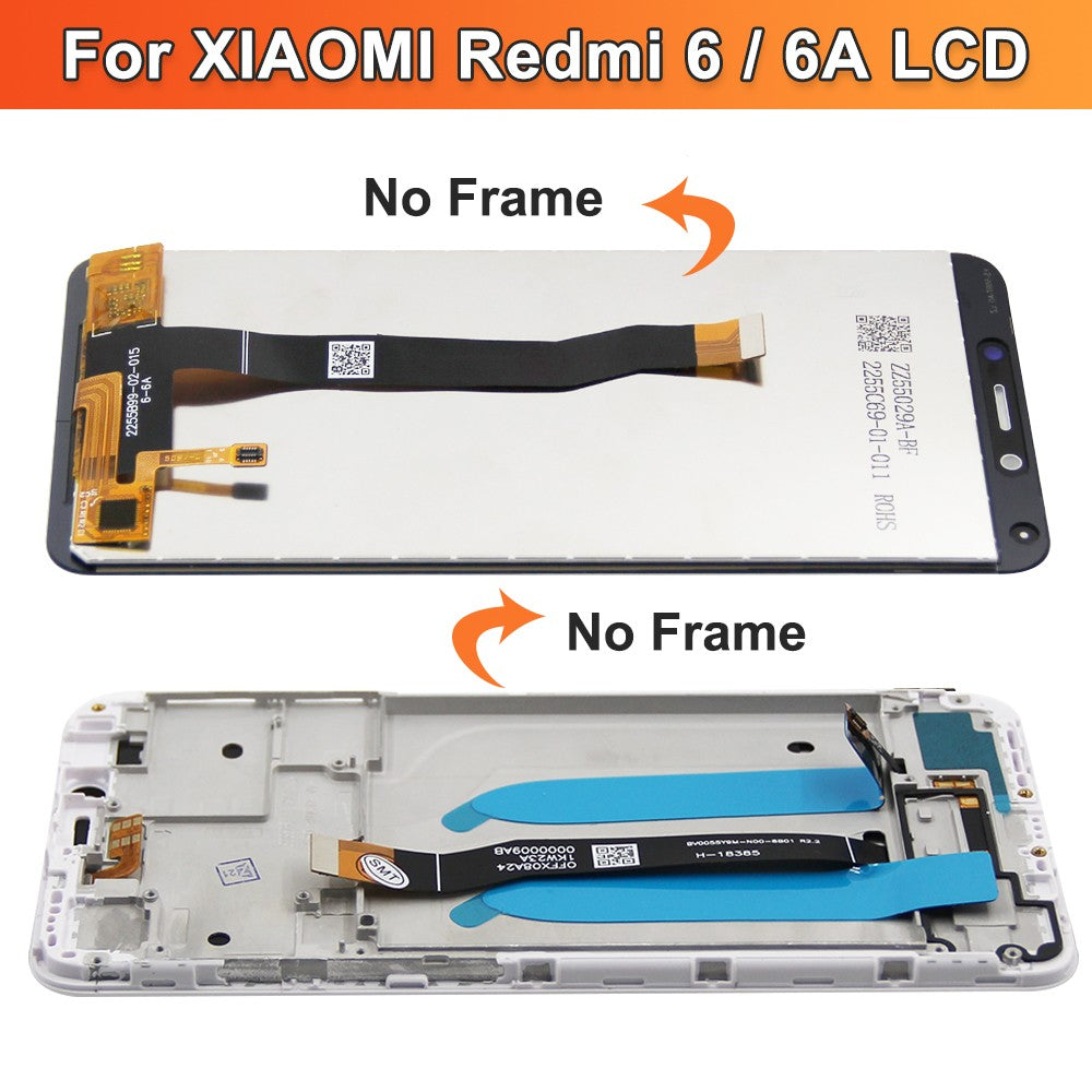 OEM para Xiaomi Redmi 6A 5,45 ''para Redmi 6 M1804C3CG M1804C3CH pantalla LCD reemplazo del ensamblaje del digitalizador de pantalla táctil