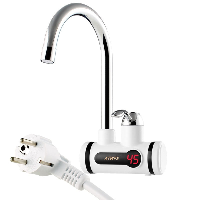 ATWFS-Grifo calentador de agua eléctrico de cocina, calentador de agua instantáneo, calefacción en frío, sin depósito