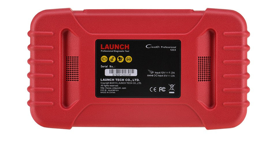 LAUNCH CRP123X V2.0 OBD2 escáner lector de código de coche herramientas de diagnóstico automotriz Autoscanner herramienta de escaneo automático DIY CRP123 VII +