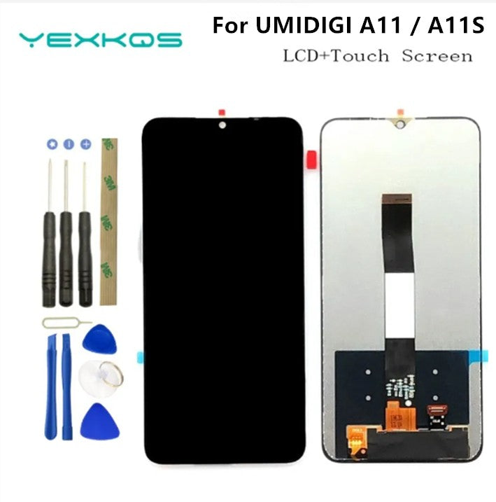 Pantalla LCD táctil de 6,53 pulgadas para móvil, montaje de digitalizador de Panel de vidrio, 100% probado para Umi Umidigi A 11S, pieza de teléfono inteligente