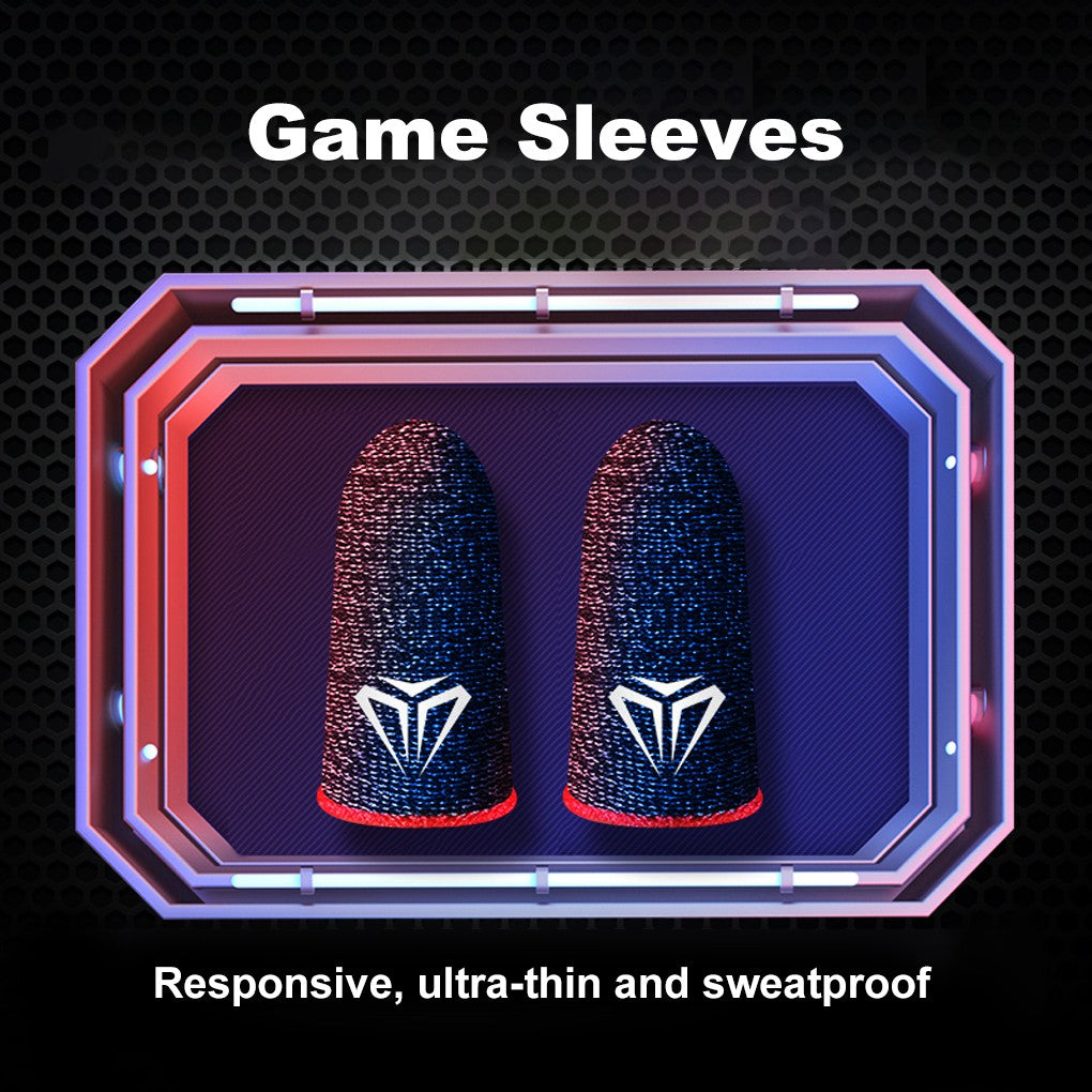 Guantes con yema del dedo para juegos móviles, 10 Uds., para jugadores PUBG, a prueba de sudor, antideslizantes, pantalla táctil, funda para el dedo, transpirable