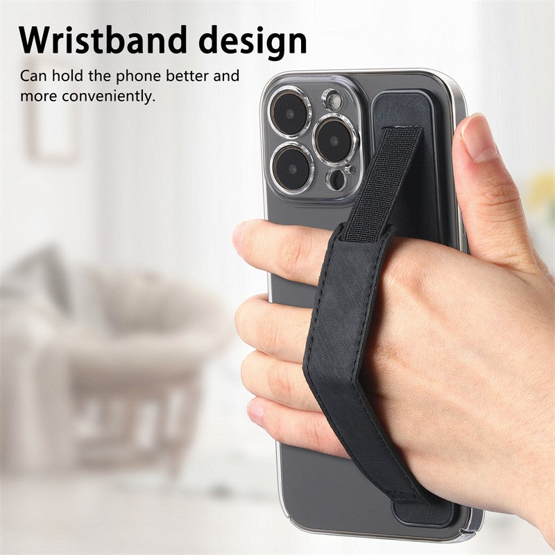 Soporte para muñeca de mano, anillo para dedo, agarre, soporte para teléfono móvil para IPhone, Samsung, Xiaomi, soporte de empuje y tracción
