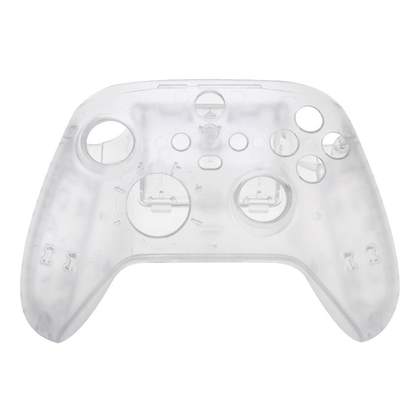 Carcasa de repuesto JCD para controlador Xbox Series X S, carcasa frontal y trasera, cubierta de placa frontal superior e inferior