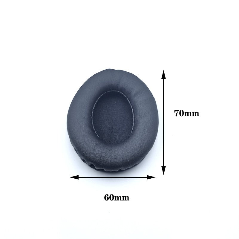 Almohadillas ovaladas para auriculares, fundas de esponja, cojín de espuma de cuero 60*70 60*80 65*85 70*90 75*95 80*100 85*105 90*105 90*110 2 uds