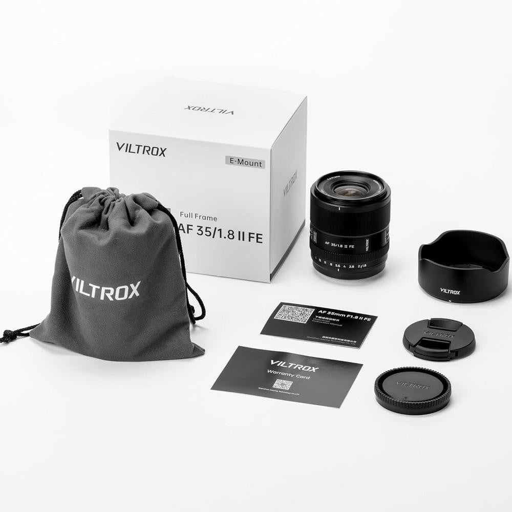 VILTROX Lente de Retrato de Fotograma Completo de 35 mm F1.8 II EVO con Enfoque Automático APO STM y Gran Apertura para Montura Sony E y Montura Nikon Z