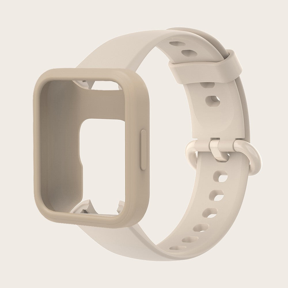 Para Redmi Watch 2 correas de muñeca + funda protectora pulsera 2 en 1 pulsera de silicona correa de reloj para Redmi Watch 2 Lite
