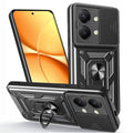 Funda Protectora para POCO X8 Pro Max X7 X6 Pro 5G, Funda con Anillo y Soporte para Xiaomi POCO X8 Pro, Protección para la Lente de la Cámara