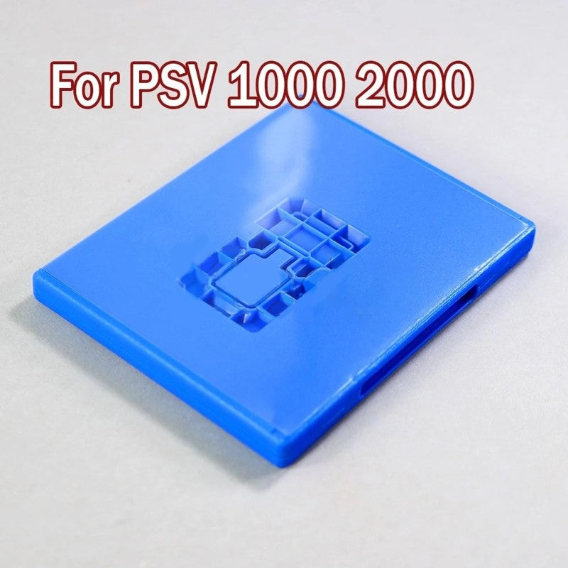 Caja de almacenamiento de cartucho azul, tarjeta de juego para estuche, funda de casete de juego para PSV1000 PSV2000, resistente a caídas