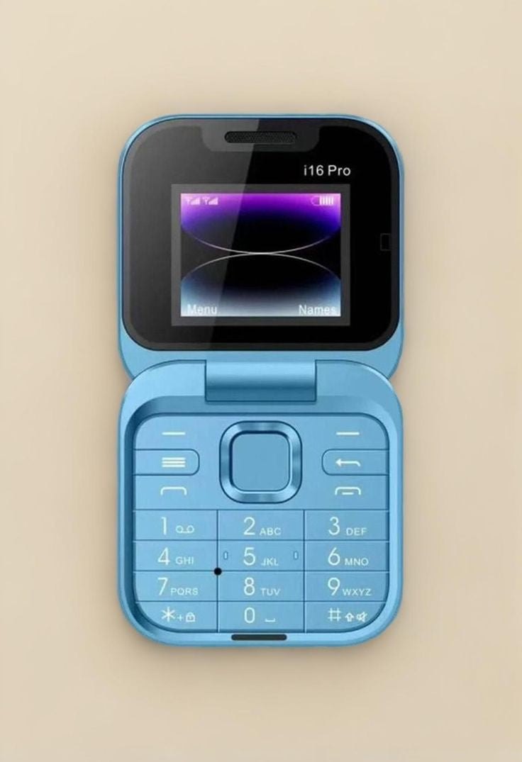 Mini Teléfono Móvil de Respaldo con Doble SIM