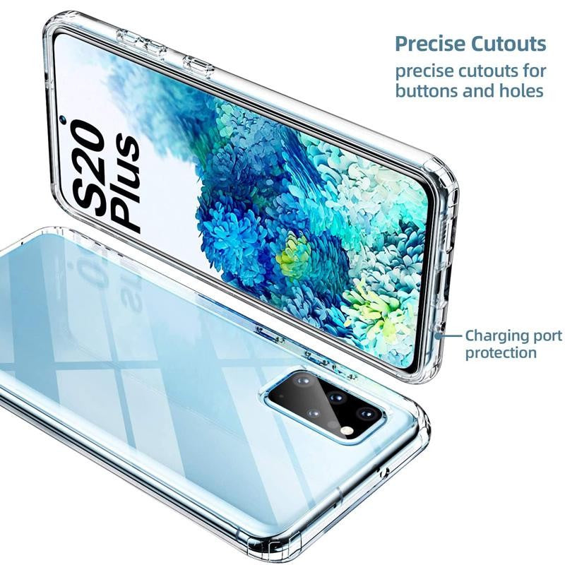 360 PC de cuerpo completo + funda protectora de TPU para Samsung Galaxy S22 S23 S21 S20 FE Ultra Plus S10 S9 S8 Plus Note 20 10 8 9