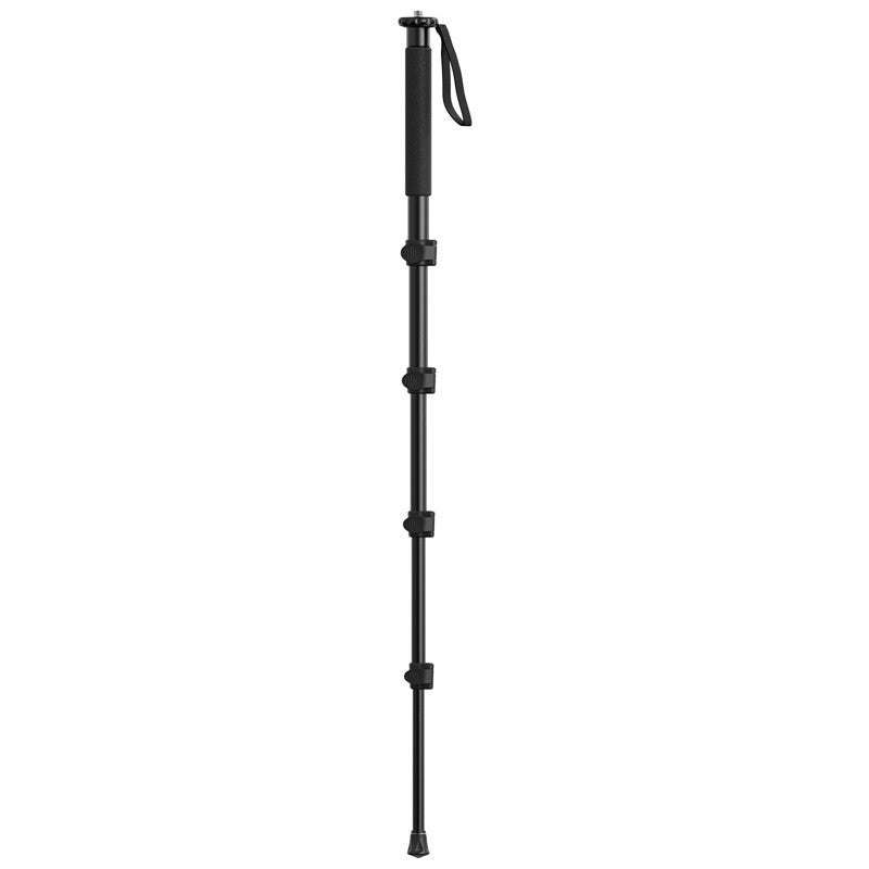 Ulanzi-trípode de aluminio para cámara DSLR, ligero de 1/4 monopié/3/8 pulgadas, palo de Selfie de viaje y senderismo, máx. 155cm, carga de 5KG