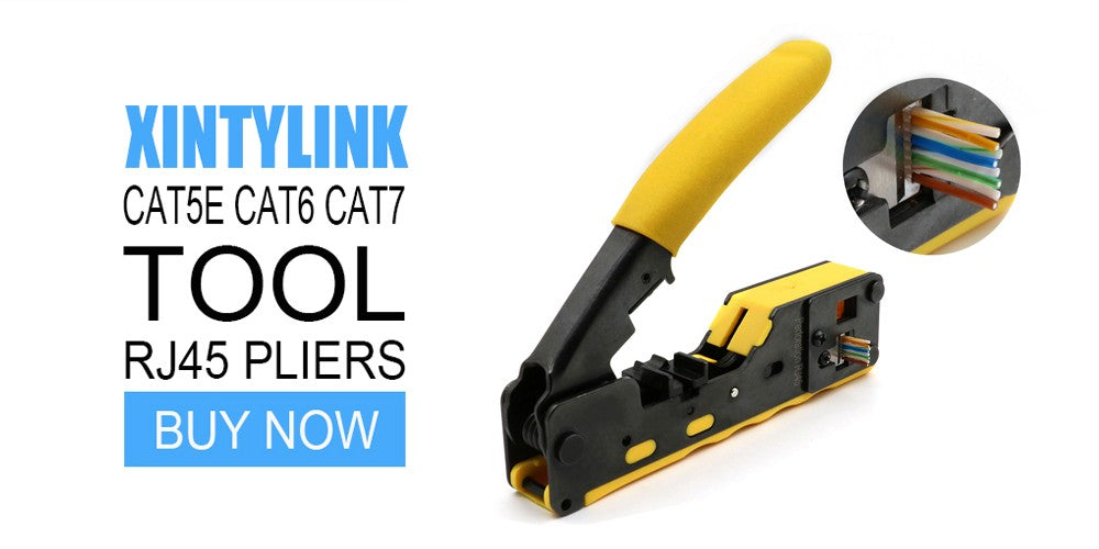 Conector xintylink rj45 cat6 50U/6U cable ethernet enchufe rg45 cat5e utp 8P8C rj 45 cat 6 red lan modulable jack cat5 keystone