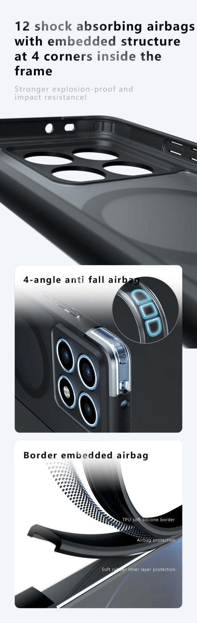 Funda protectora magnética para Xiaomi 14T Pro Armor Funda para Mi 14T Mi14T Pro Funda de teléfono transparente mate a prueba de golpes