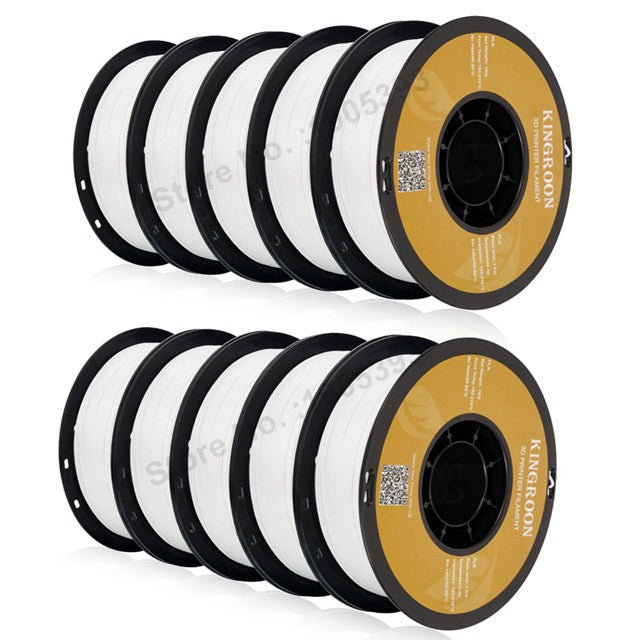 Filamento PLA KINGROON de 1.75mm, 5/10KG, Plástico PLA para Impresora 3D, Estándar 1kg/rollo, Filamentos para Impresión 3D, Colores Mixtos, Envío Local