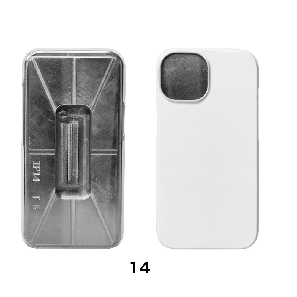 Molde UNIPRO para fundas de teléfono 2 en 1 para iPhone 17 16 15 14 13 Pro Max máquina de vacío de sublimación cubierta de teléfono molde de transferencia de calor